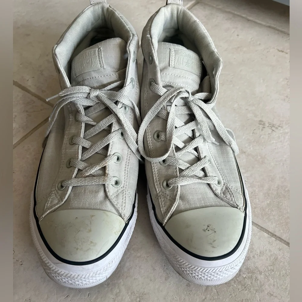 Converse Chuck Taylor All Star Mid Street Padded Beige Sneaker - Picture 2 of 6
